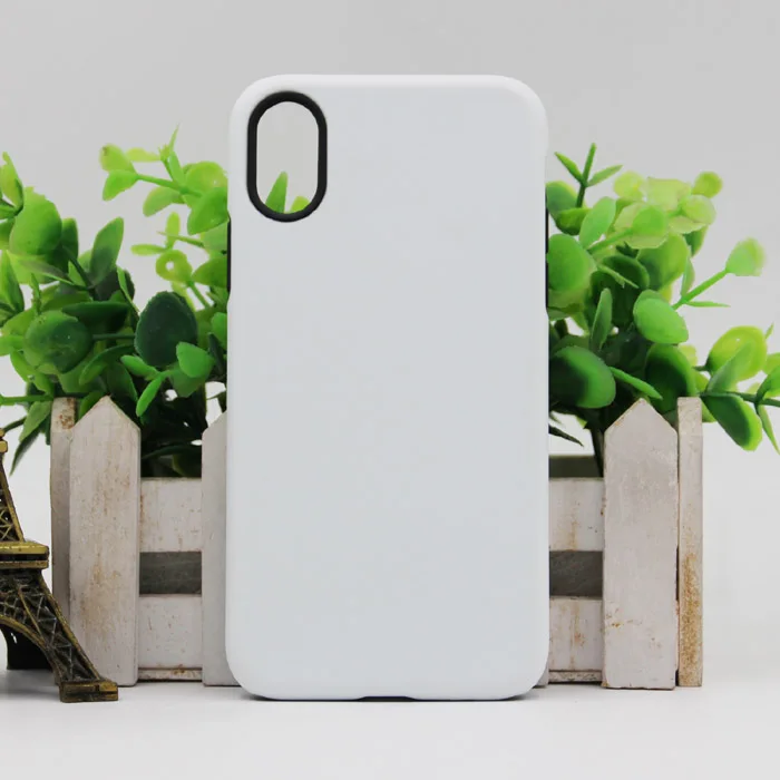 GSCASE Wholesale 3D Sublimation PC TPU 2 In 1 Case For iphone 5G 6 7 8 X Xs 2 In 1 Mobile Back Cover