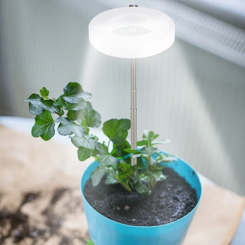 product led telescopic plant growth lamp with angel ring red  blue spectrum aluminum body flower timing fill light-20