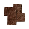 slate form rubber decorative concrete stamp mat stamped concrete mold for park square