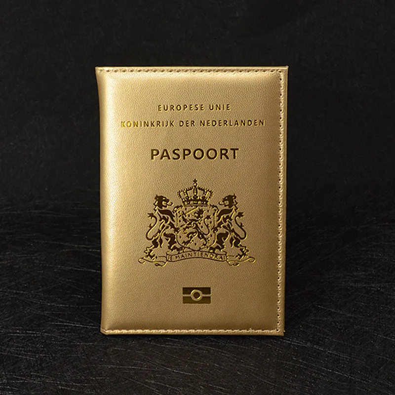 Cb28 Netherlands Passport Cover Soft Pu Leather Holland Women Covers
