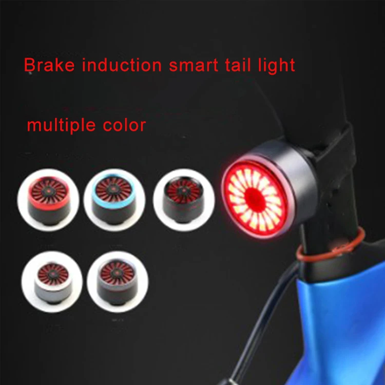 Portable Rechargeable LED Tail Light USB Cycling Bike Light Bicycle Rear Light