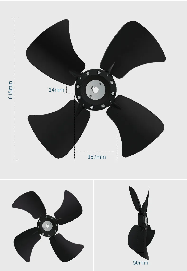 New Air Cooler Fan Blade Air Evaporator Cooler Fan Blade Nylon Type Low