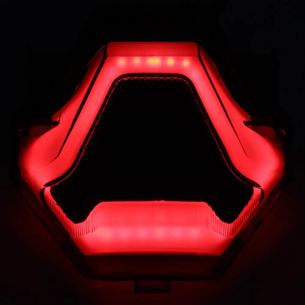 Motorcycle LED Taillight Brake Rear Turn Signal Indicator Lamp Tail Light For Yamaha YZF R3 R25 Y15ZR MT07 FZ07 LC150 MT-07 YZ-F