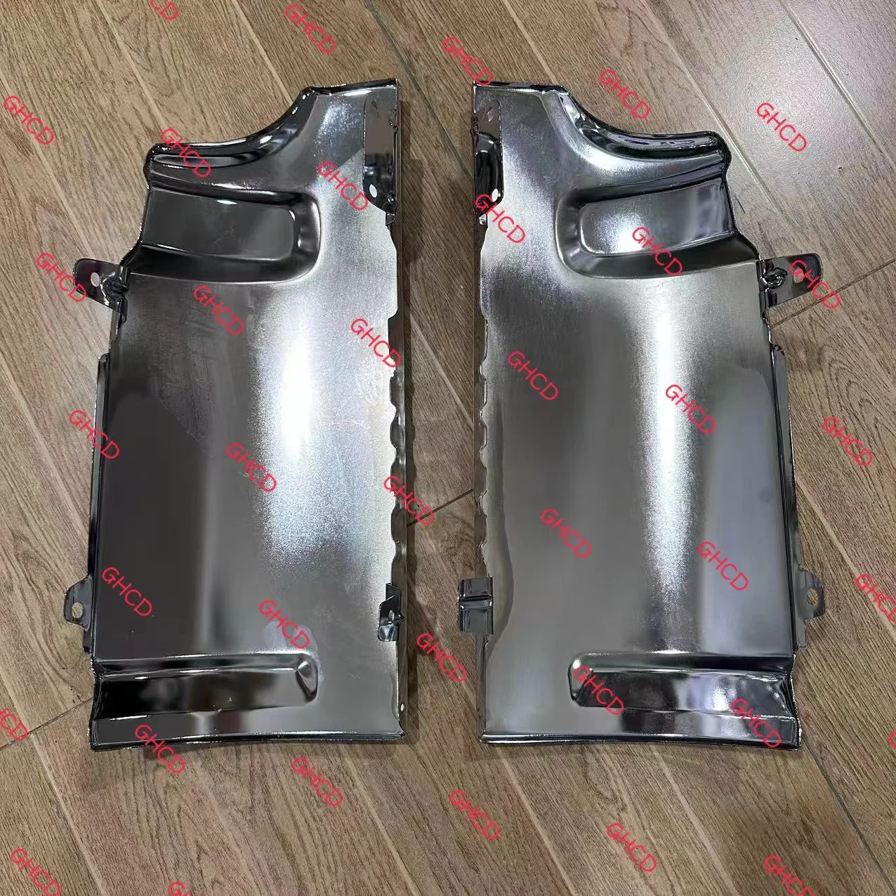 GHCD/high Quality/factory Price Japanese Truck HIN FM3M/FM2K Chrome-plated Corner Panel details