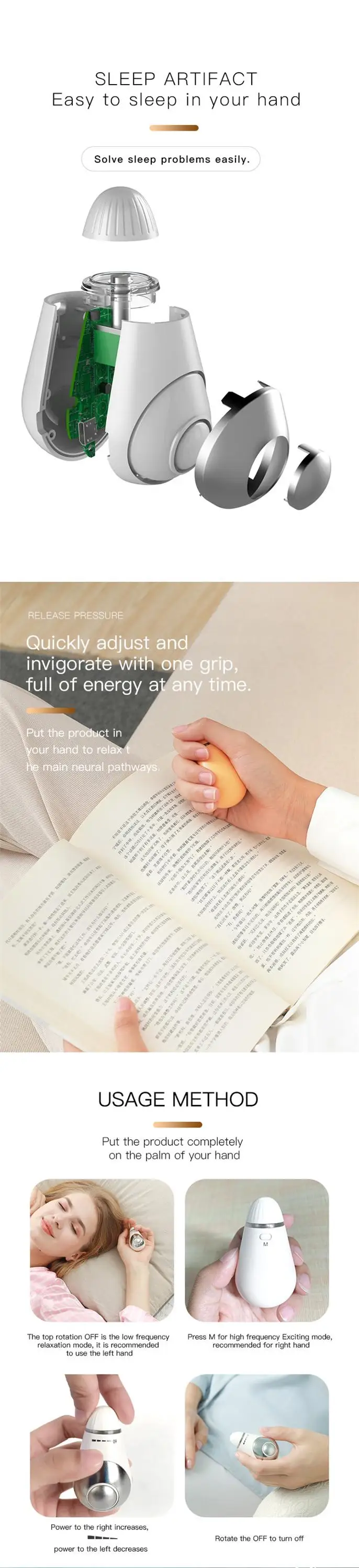 electrical head sleep instrument