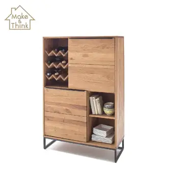 Living Room Modern Oak Wood Wine Kitchen Storage Cabinet Highboard Gabinet Buy Home Bar Storage Kitchen Cabinet Modern Designs High Board Gabinet Highboard Cabinet Wooden Designs Modern Product On Alibaba Com