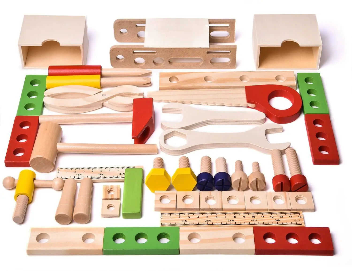Kids Tool Box Wooden Toy Set Educational Baby Gift Learning