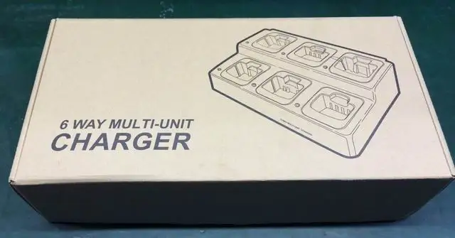 6-units charger packing