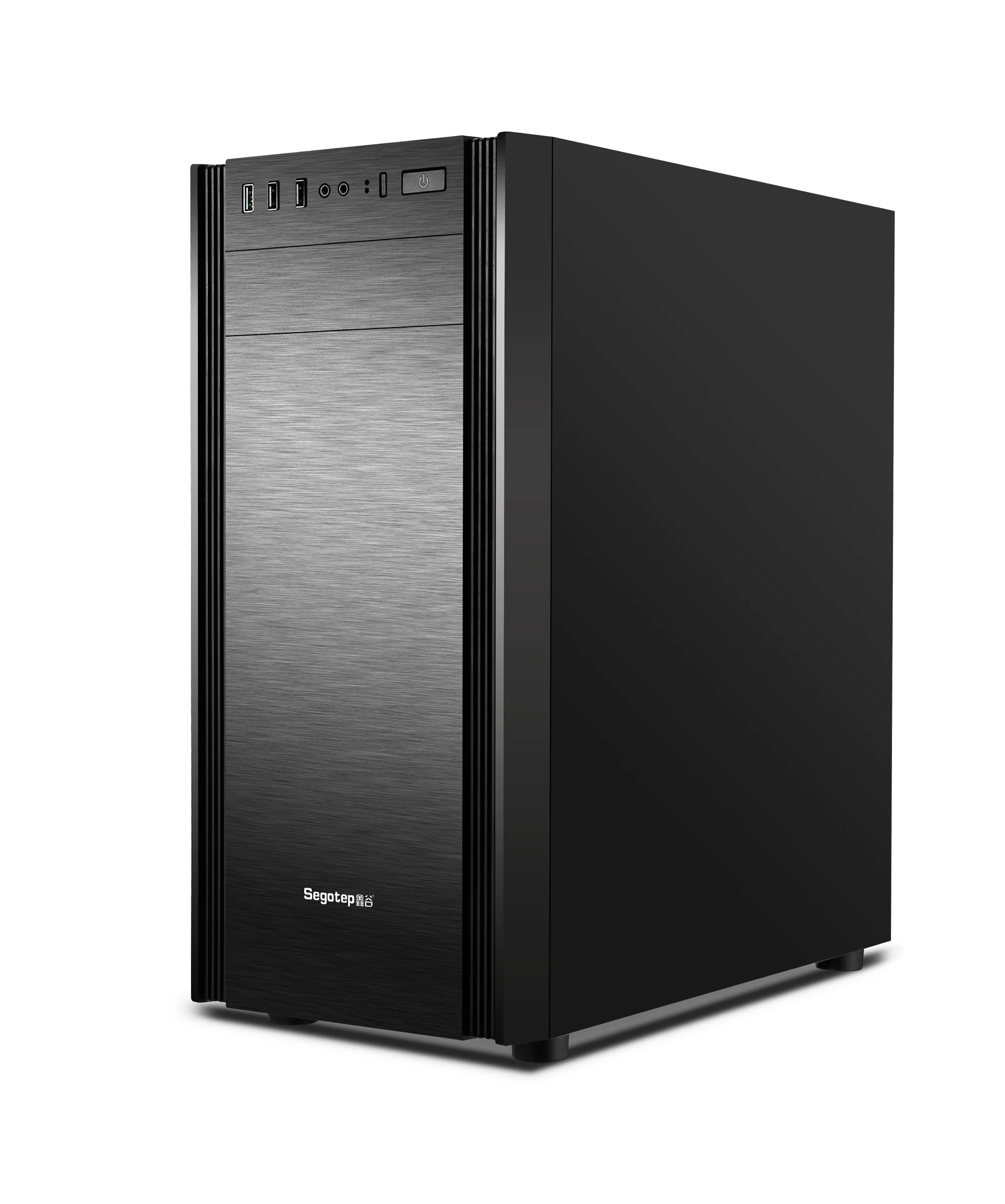 Matx Atx Poweredge Pc Empty Gaming Towers Desktop Black And White 7