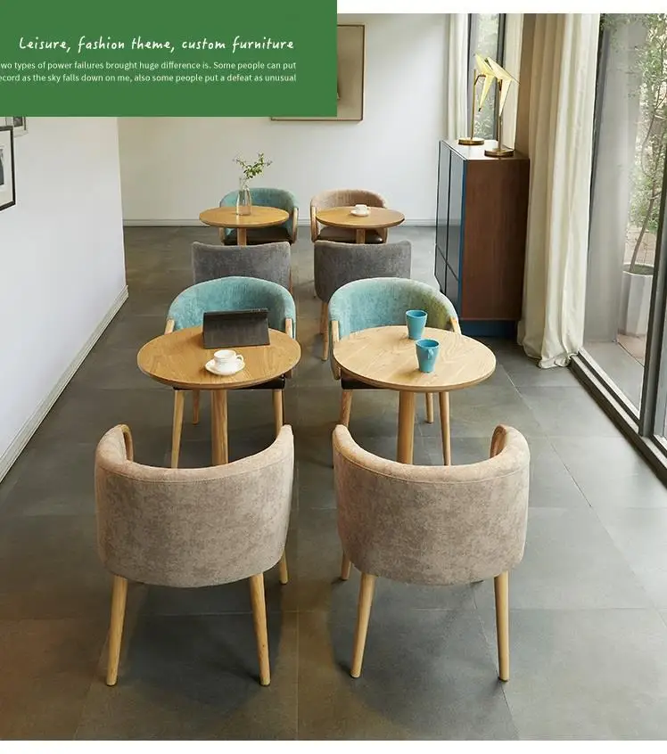 Factory custom modern one seat wood coffee chair for sale
