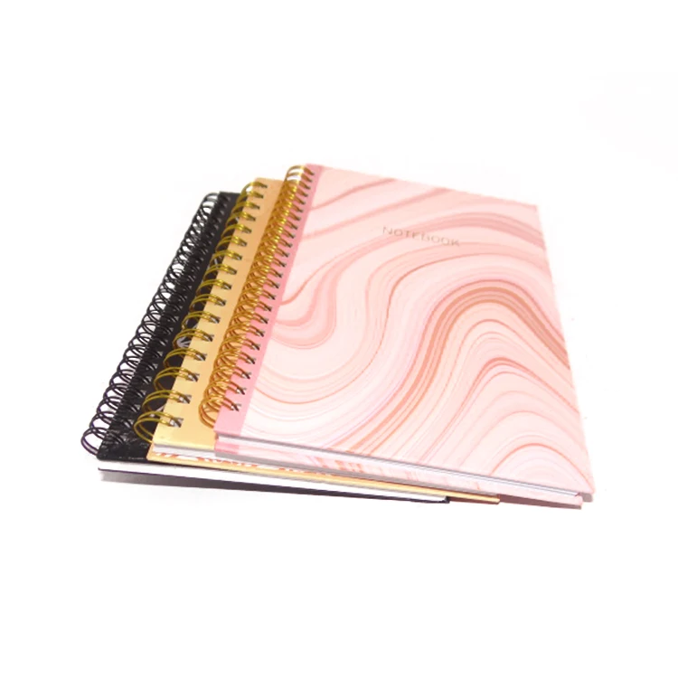 
China Factory Color Pages Custom Printed School Coil Notepad Office Spiral Notebook 