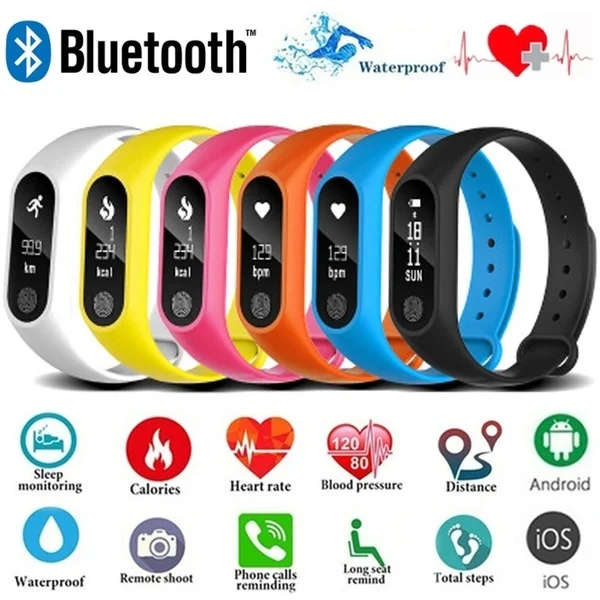 M2 Ce Rohs Sports Tracker Wristband Fitness Smart Band Bracelet With