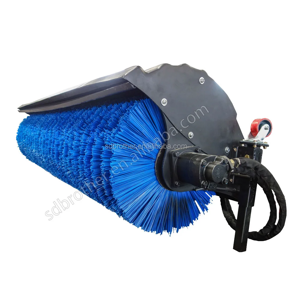 Angle Broom For Skid Steer Loader,Tractor,Backhoe Loader,Wheel Loader