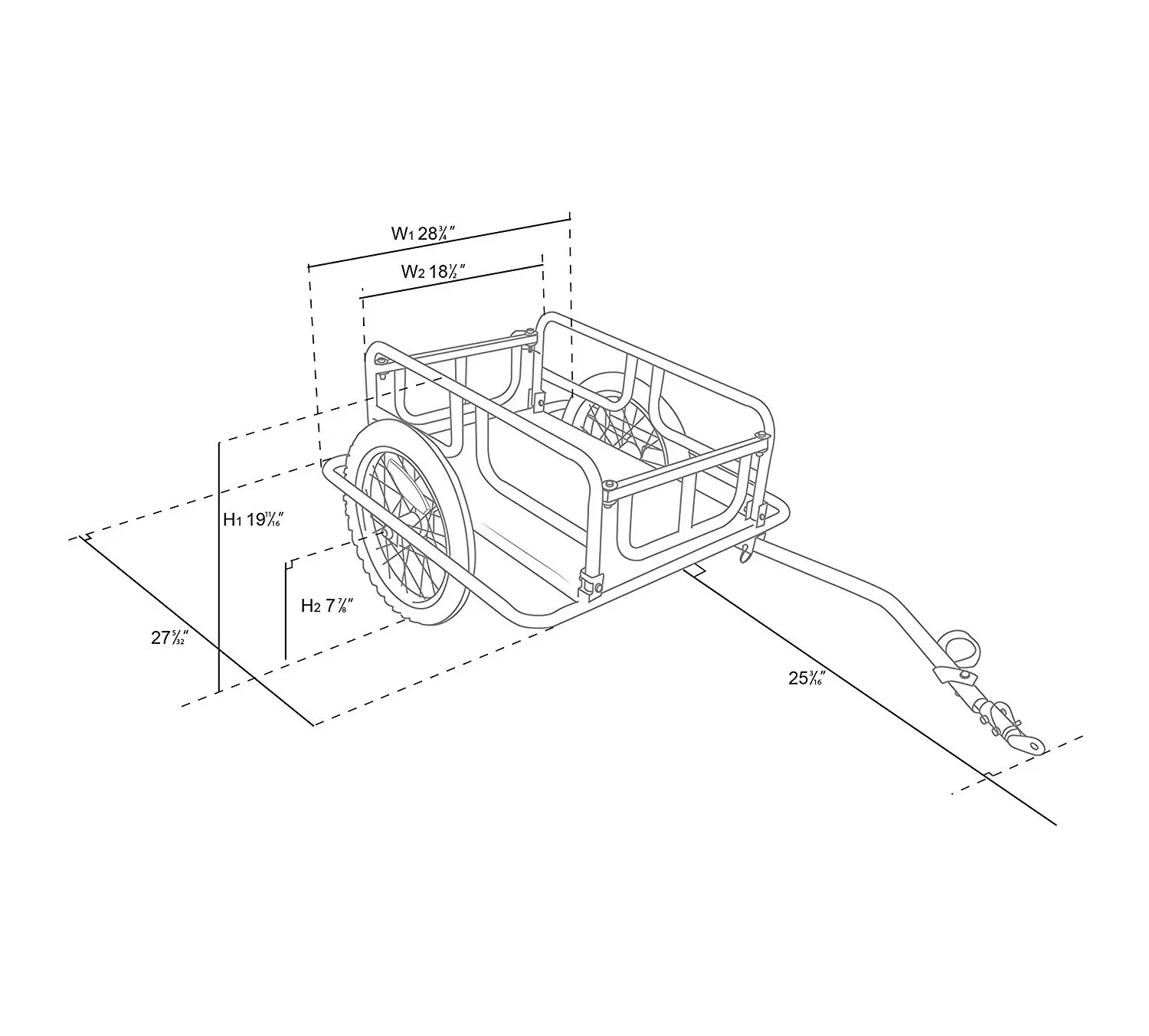 Foldable Cargo Bike/bicycle Trailer Buy Bike Trailer,Bicycle Trailer