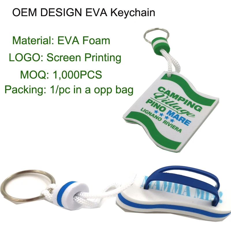 Promotional Gifts Souvenir Keychain Print Logo Customized Shape