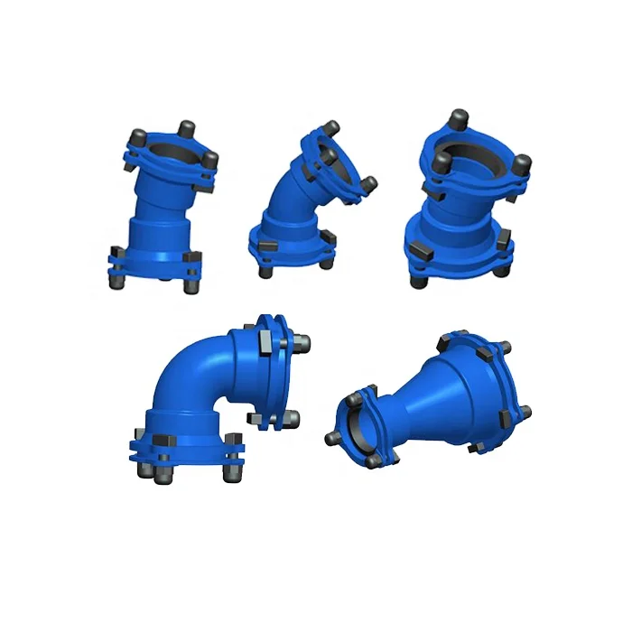 Ductile Iron Socket Fittings with Mechanical joint (K-type joint) pipe fitting