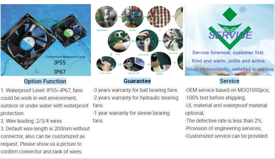 Custom Portable Mini Fan, 4007, Brushless, Axial, 5V/12V - detail 18