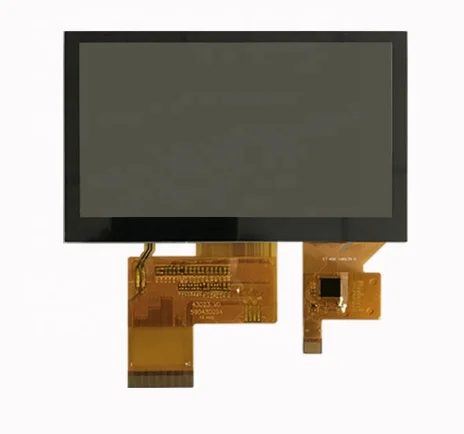 4.3 inch YouriTech IPS lcd module panel with Capacitive touch screen 480*272 RGB interface ET043WQ03-KCT 850 brightness