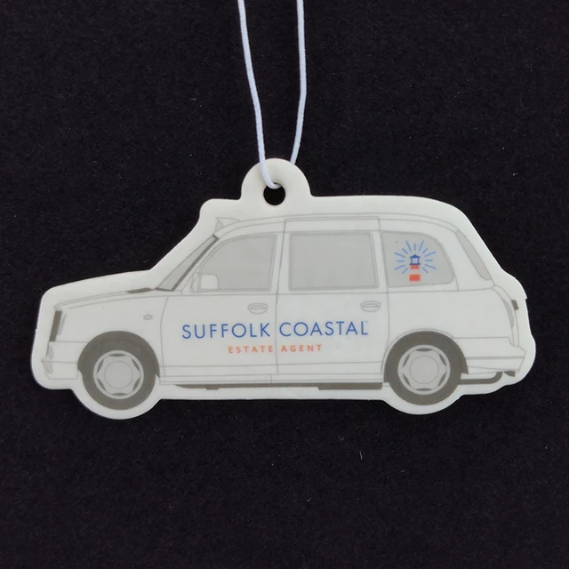 Eco Friendly Advertising Multi Scents Paper Custom Car Air Freshener