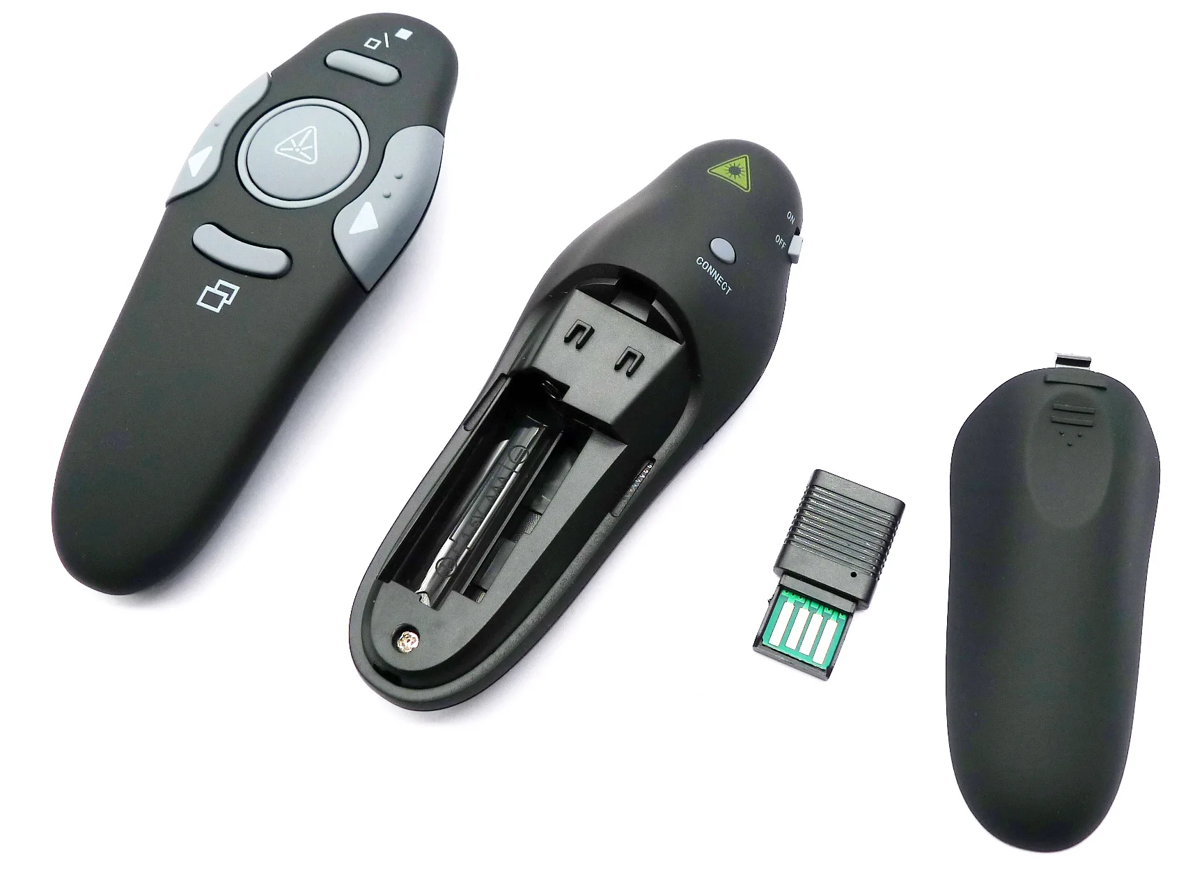 Remote Pen Wireless Remote Control Multimedia Presenter Pen PPT Page Turning Laser ...