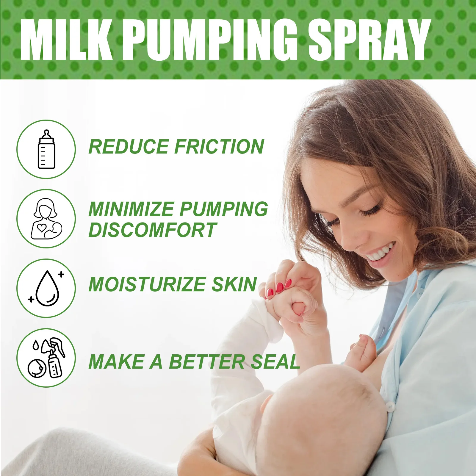 Wiieey Chest Spray Relieving Breastfeeding Discomfort Repair ...