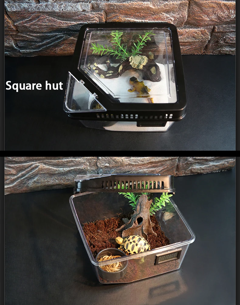 Nomoypet High Quality Stackable Snake Tub Rack Reptile Breeding Box