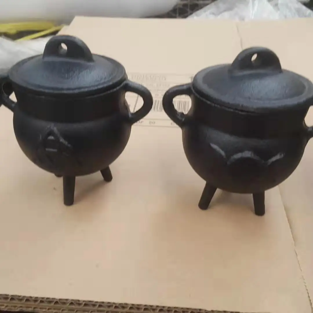 Preseasoned Small Cast Iron Cauldron With 3 Legs Buy Cauldron Pot