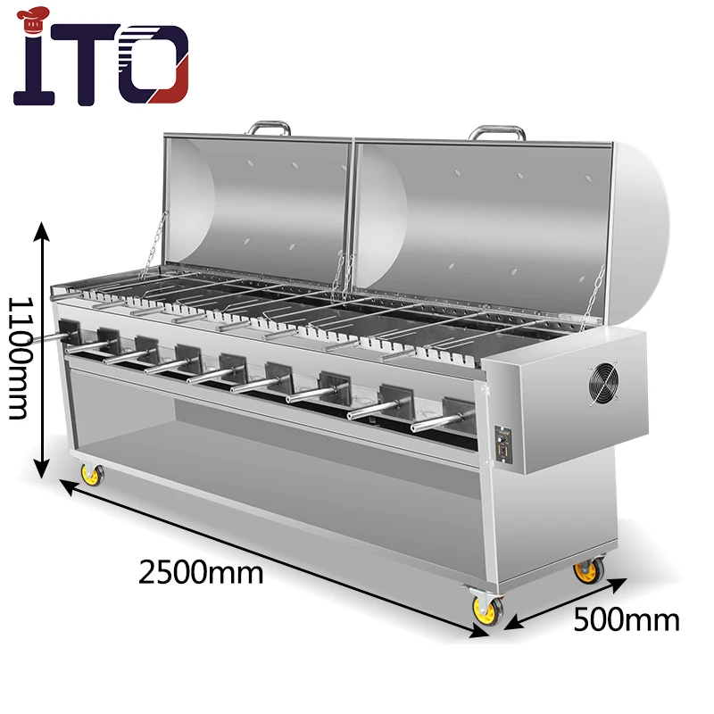 barbeque charcoal grill machine