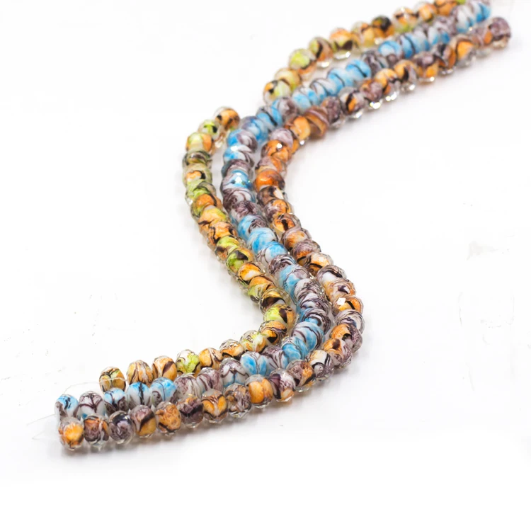 Wholesale Mix Color 12x8mm Crystal Beads In Bulk Murano Lampwork Glass