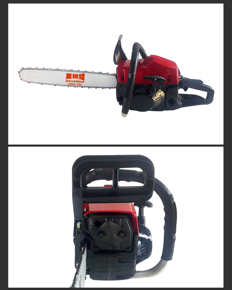 Professional Wellerman Gasoline 5800 Chainsaw Factory Wholesale Cheap