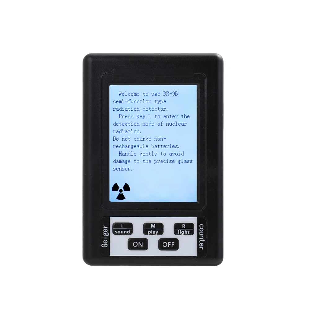 Smart Br9b Handheld Portable Digital Display Nuclear Radiation Detector Geiger Counter Semi