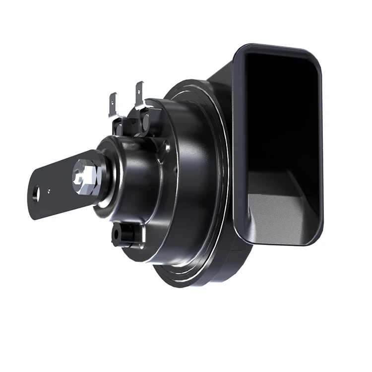 New Quality 12v Snail Car Horn Twotone Fanfare Contact Point 410db