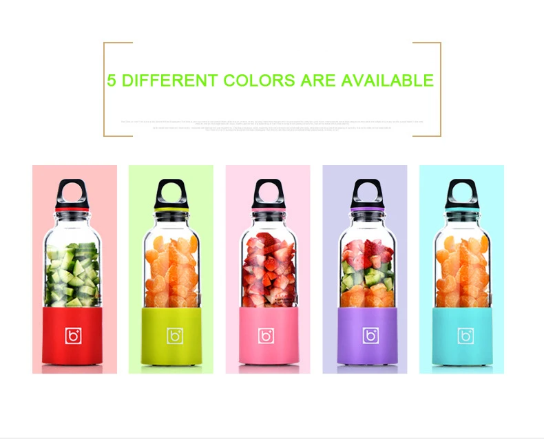 Portable Bingo Juicer Blender Mixer Cup Usb Automatic Vegetable Fruit