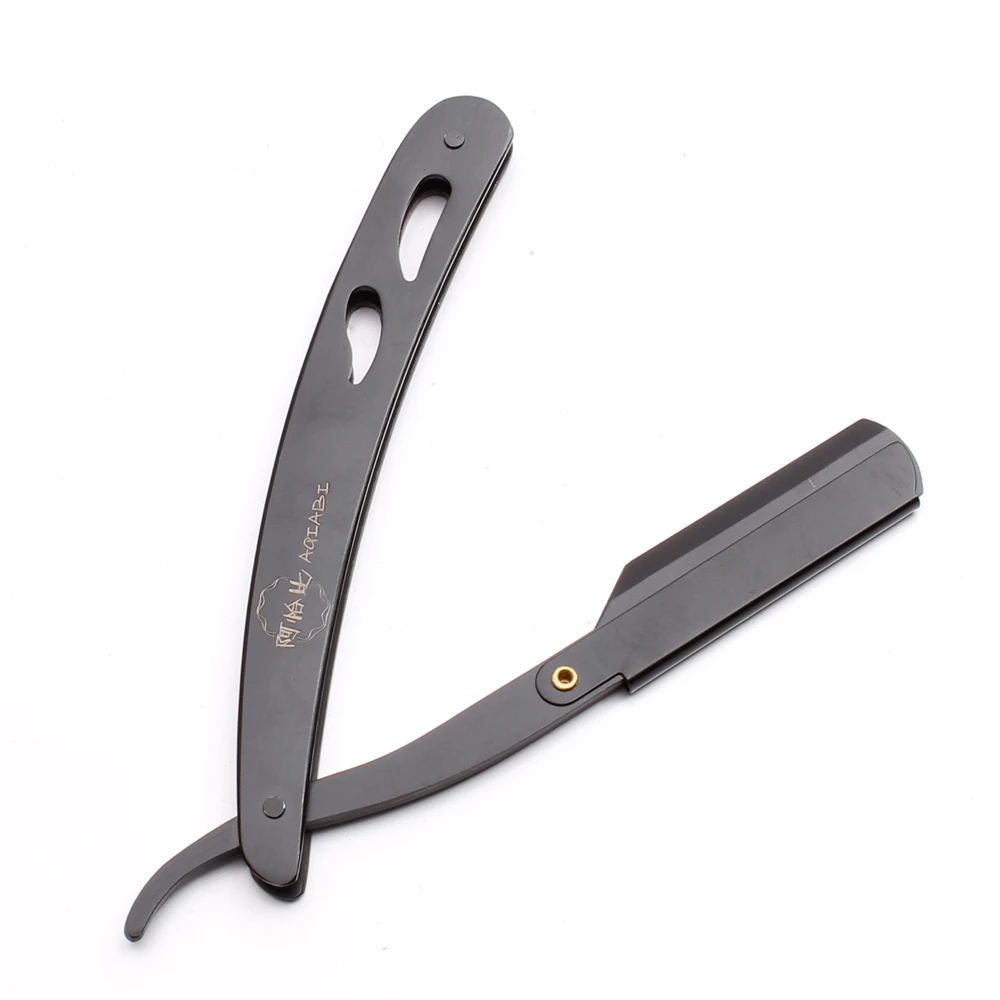 50 件批发金属折叠手柄理发旧剃须刀脱毛工具 a6102