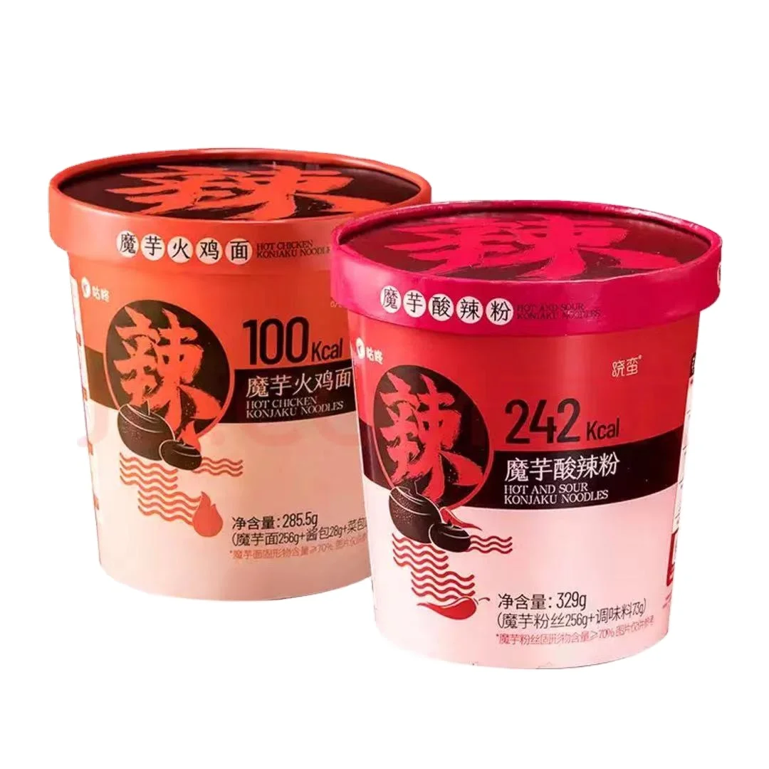 Korean Hot Chicken Flavor Konjac Noodles Ready To Eat Spicy Instant Cup ...