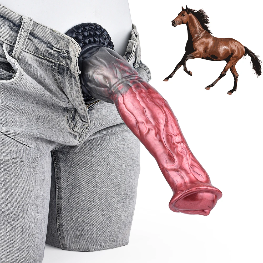 Wholesales the Best Horse Sex Toy, Horse Cock Dildo for Women New Huge and  Giant Animal Anal Toy