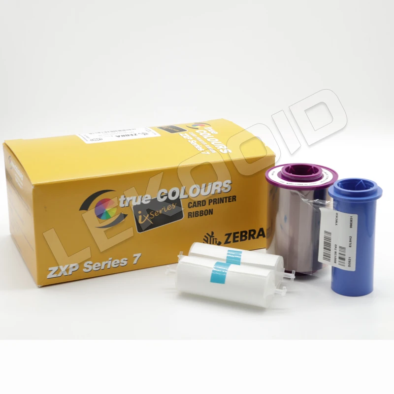 Zebra 800077-740EM Color Ribbon - YMCKO - 250 Prints for ZXP Series 7
