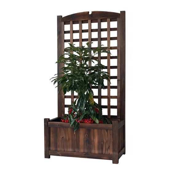 Macetero De Madera Para Exteriores Cajas Con Enrejado Balcon Patio Jardineras De Flores Buy Cajas De Macetas De Madera Macetas De Madera Al Aire Libre Cajas De Macetas De Jardin Product On Alibaba Com