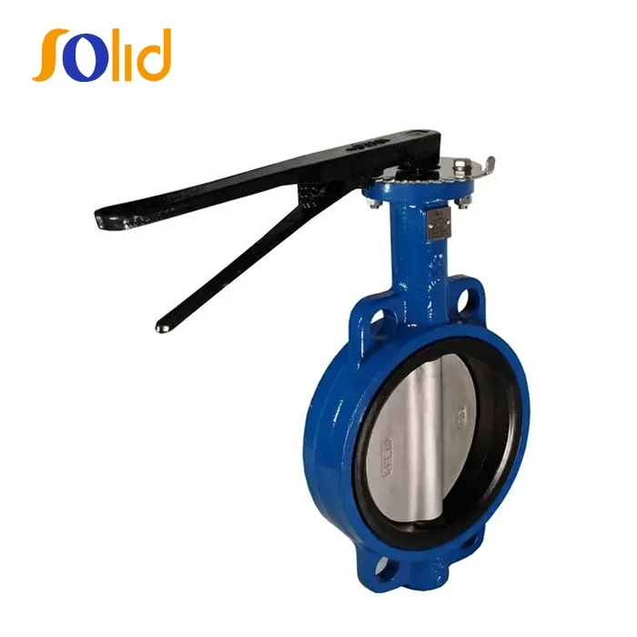 PN10/16 CE certificate Ductile Iron Cast Iron Wafer or Lug Type Butterfly Valve Price List