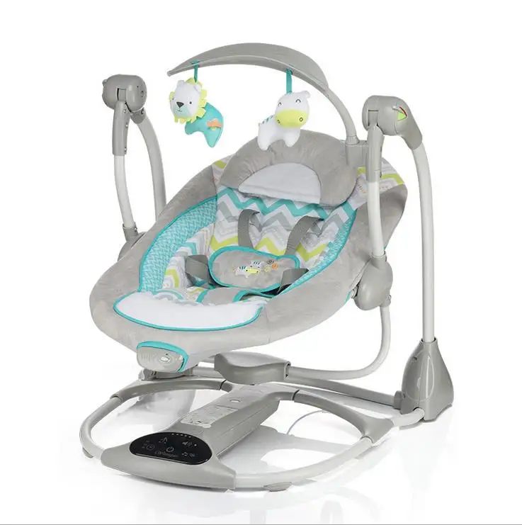 Manufacturer Cheap Baby Electric Control Swing Bed Chair Baby Vibration
