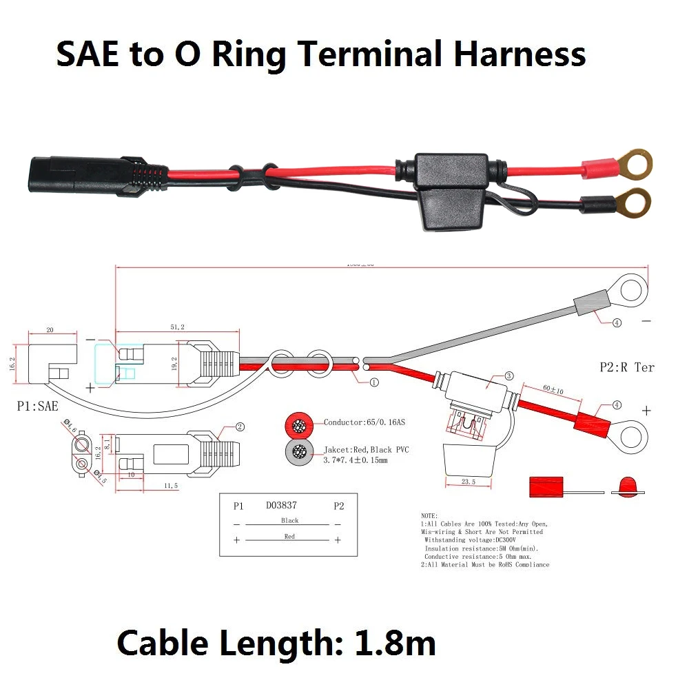 battery charger terminals