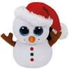 Wholesale Ty Beanie Boos Big Eyes Stuffed & Plush Scoop The Snowman Toy 15cm