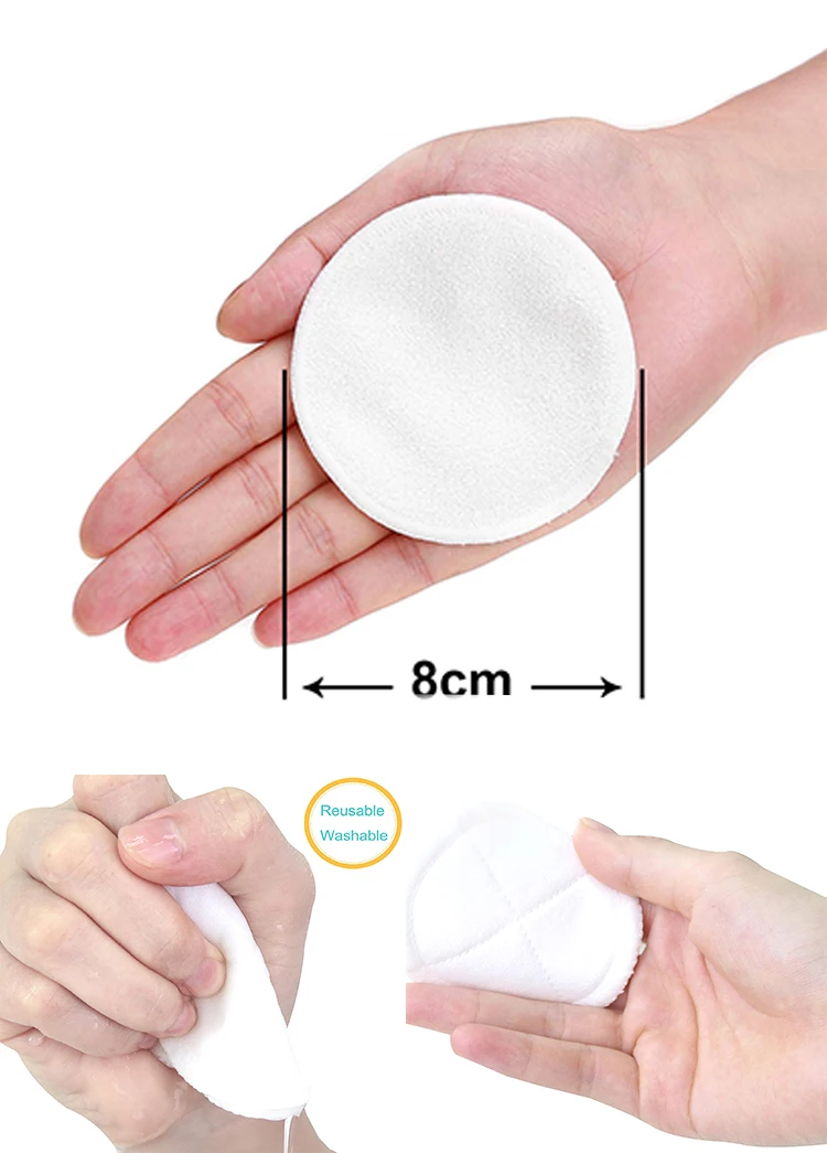 Siicoo Facial Cotton Cleaning Makeup Remover Bamboo Pads In Stock