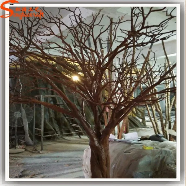 Artificial tree no without leaves white branches for centerpieces