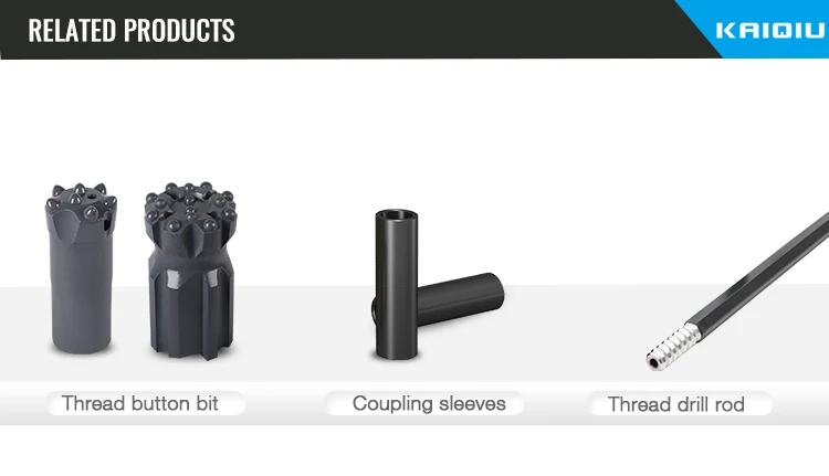 Taizhou hex t38 620mm rock drill rod shank adapters