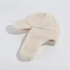 S4897 hot sale winter warm thick sherpa fleece trapper trooper hats thermal ear flap ski caps women earflap hats with visor