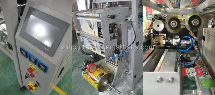 Dosing by Volumetric Cup Filler, Stainless Steel, Salt Sugar Rice Granule Food Packing Machine
