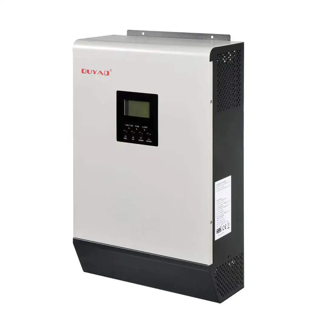 HYB Series 5000VA/4000W Output Pure Sine Wave Off Grid Solar Inverter Built-in MPPT solar Charge Controller