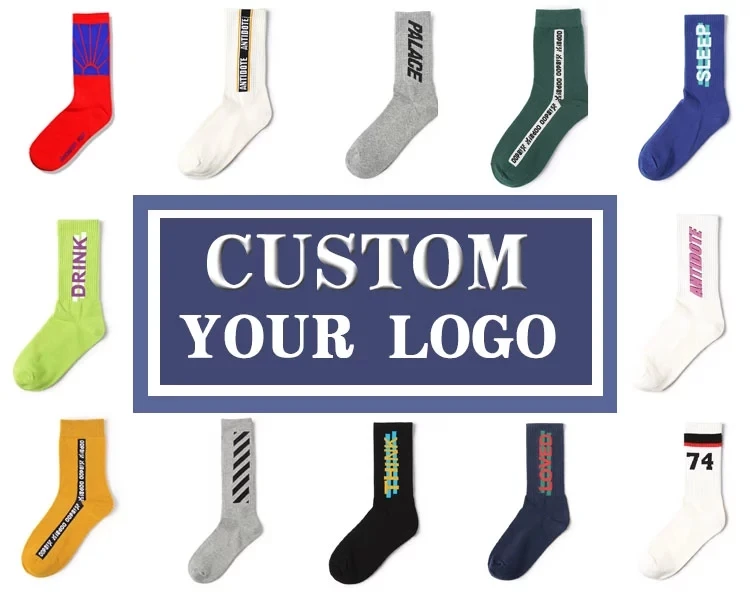 Oem High Quality Cotton Crew Socks Custom Design Socks For Men - Buy ...