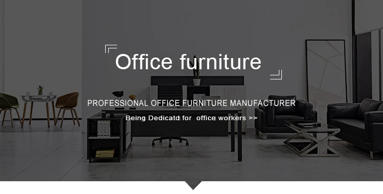 Luxury ceo wooden cover standard size modern executive desk office table design
